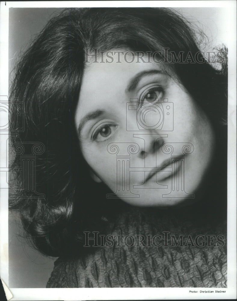 1977 Press Photo American Soprano Benita Valente - Historic Images