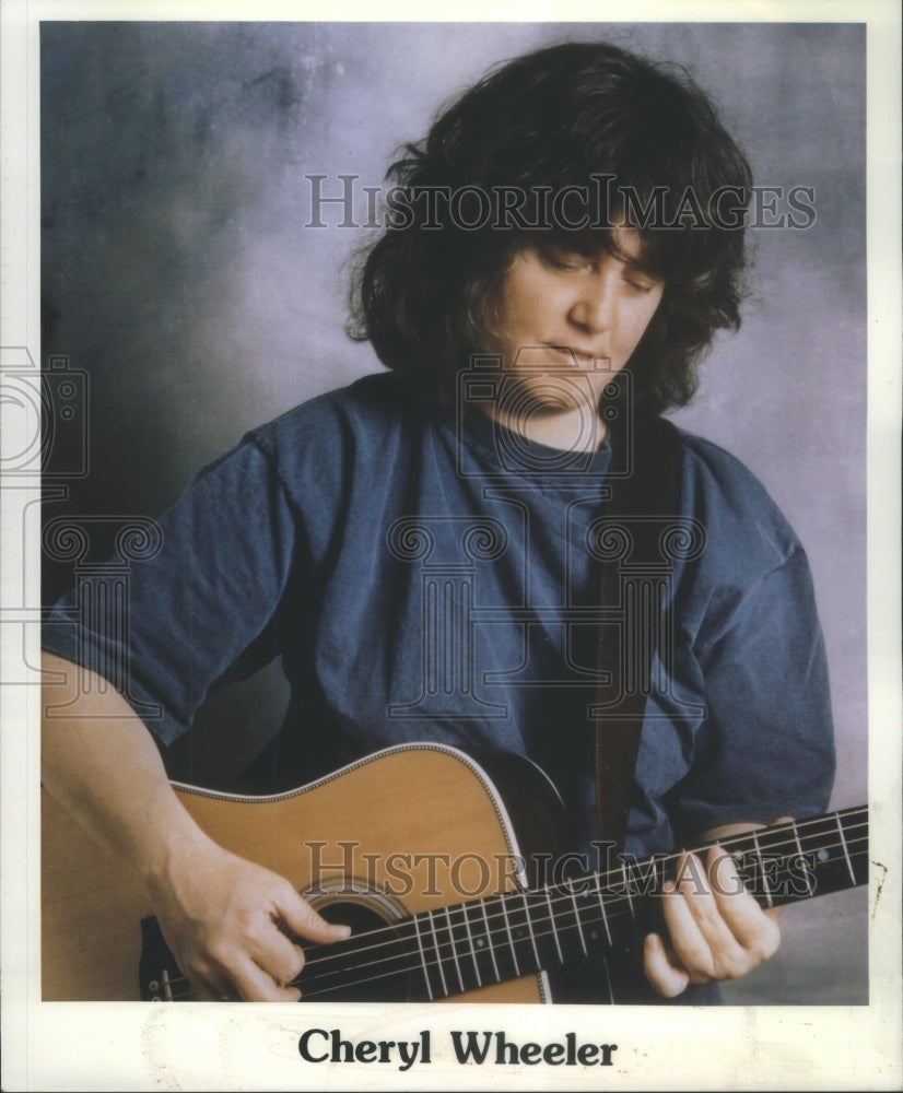 1995 Press Photo Singer Cheryl Wheeler - Historic Images