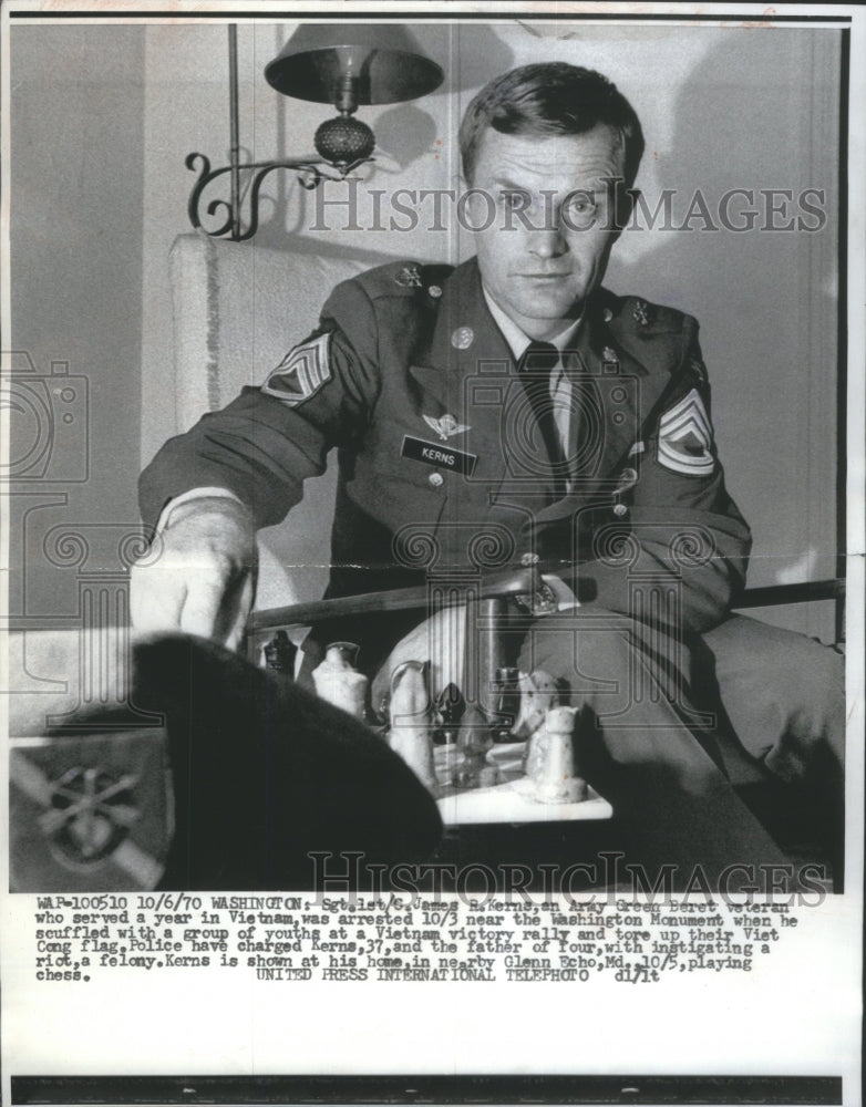 1970 Sgt. 1stC. James R. Kerns, Army-Historic Images