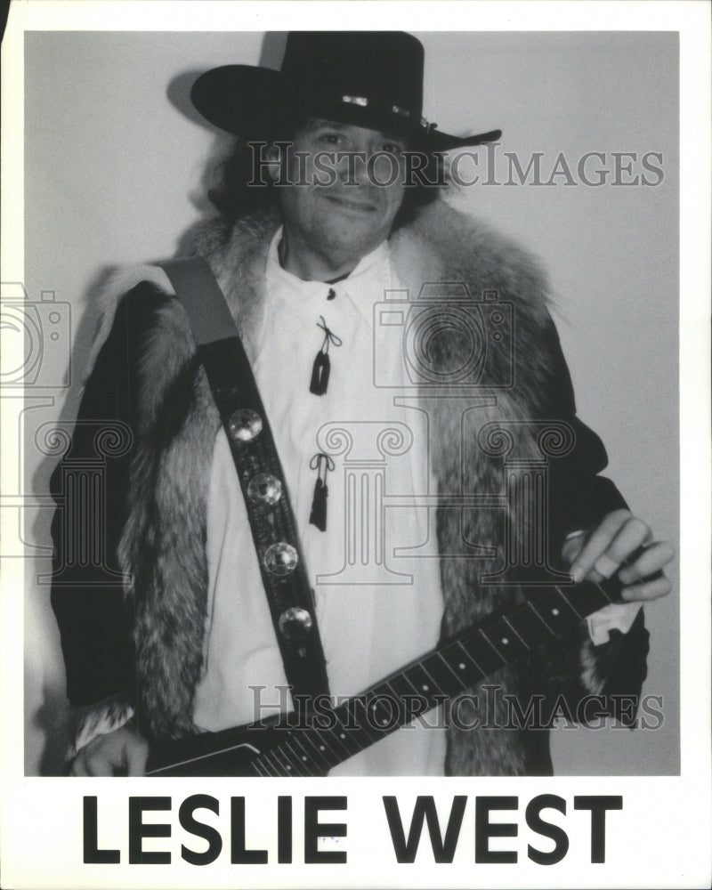 1994 Press Photo Leslie West American Guitarist Singer - RRU67501 - Historic Images