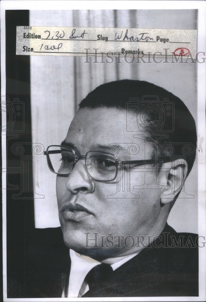 1973 Clifton Wharton Economist Executive-Historic Images