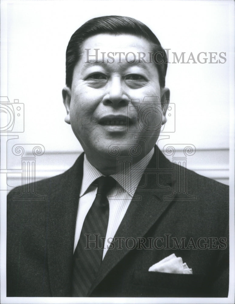 1966 Press Photo Thanat Khoman - RRU67635 - Historic Images