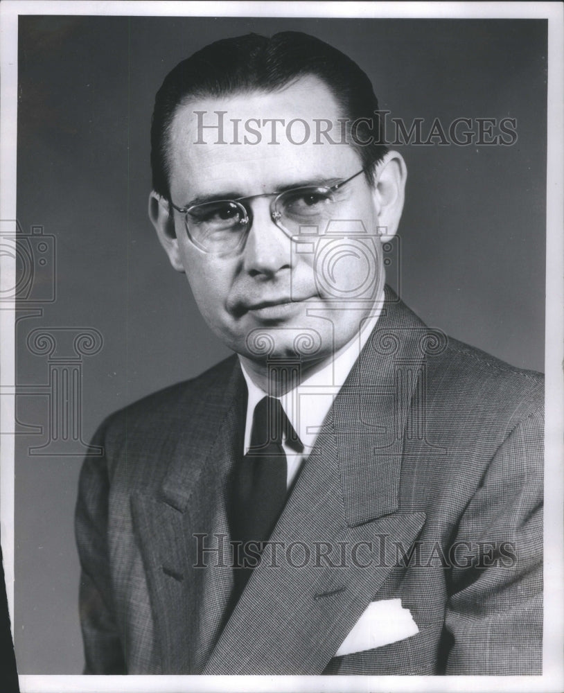 1954, Edwin Wheeler General Manager - RRU67649 - Historic Images