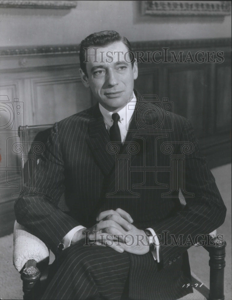 1960 Yves Montand Actor - Historic Images