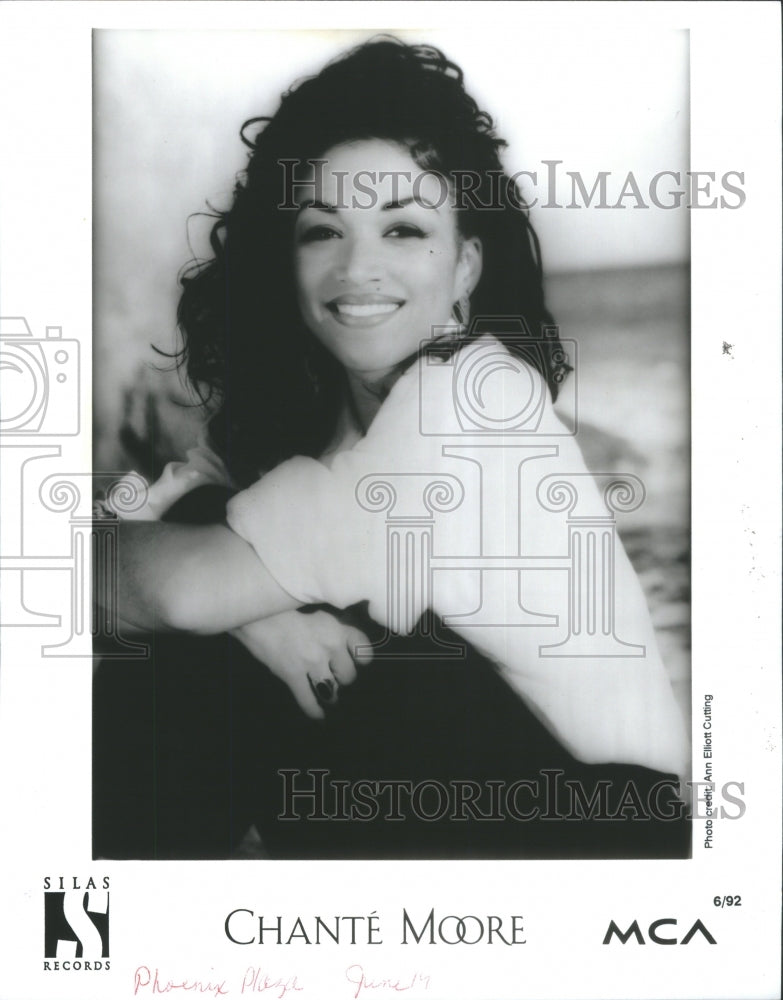 1993 Chante Moore Entertainer - Historic Images