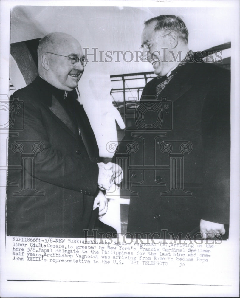 1959 Archbishop Egidio Vagnozzi  - Historic Images