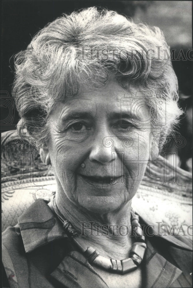 1989 Press Photo DAME PEGGY ASHCROFT ENGLISH ACTRESS - RRU68033 - Historic Images