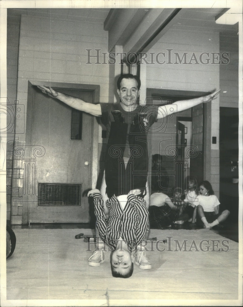 1966 YMCA Pennies Program for Handicapped - Historic Images