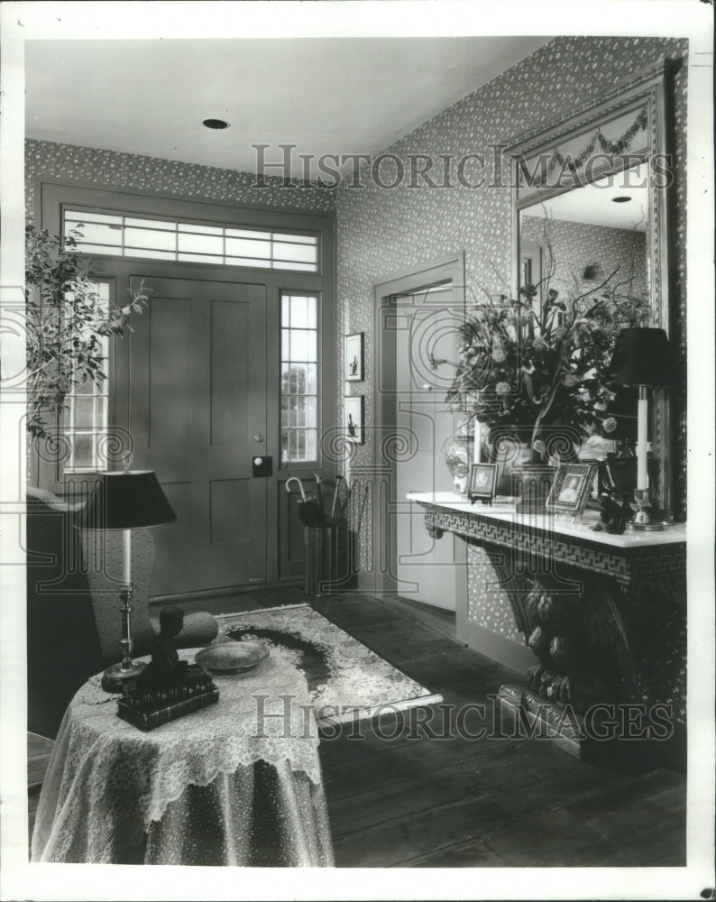 1987 Interior Design Entrance Hall  - Historic Images