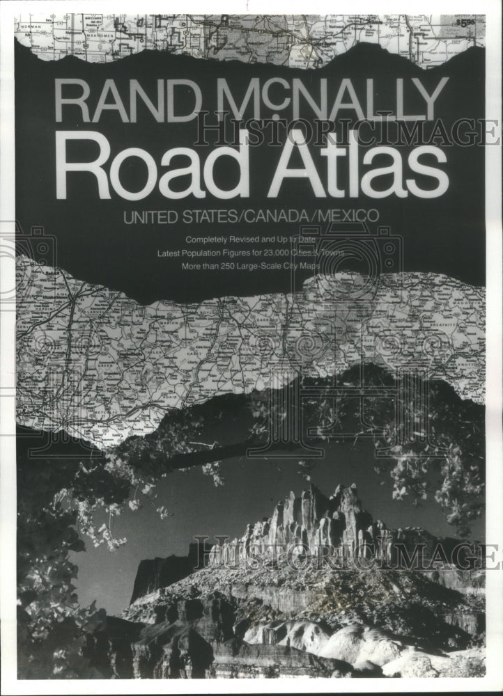 1982 Press Photo Rand McNally Road Atlas - RRU68581 - Historic Images