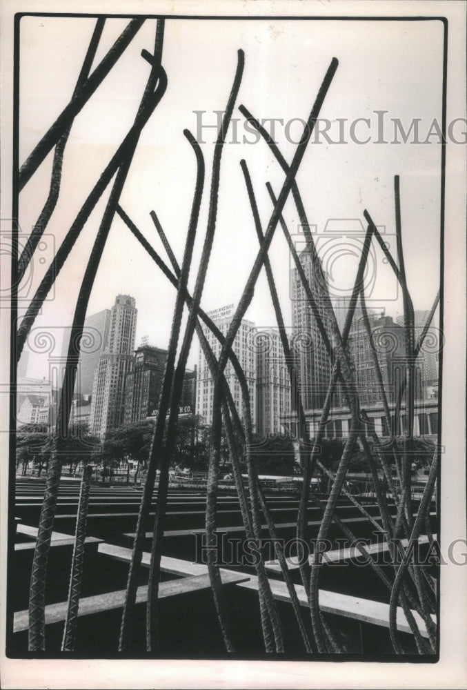 1981 Press Photo Illinois Chicago Streets - Historic Images