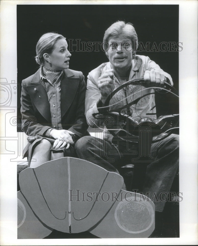 1978 Press Photo Play "Lunching" - Historic Images