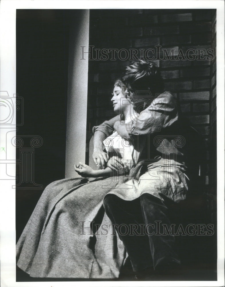 1971 Press Photo Harriet Hall David Beaird Actor - RRU69245 - Historic Images