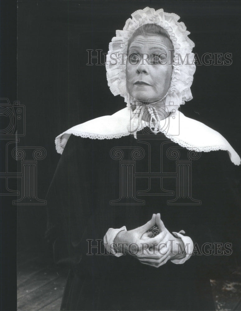 1982 Press Photo Blackstone Theatre Presents Dickens - Historic Images