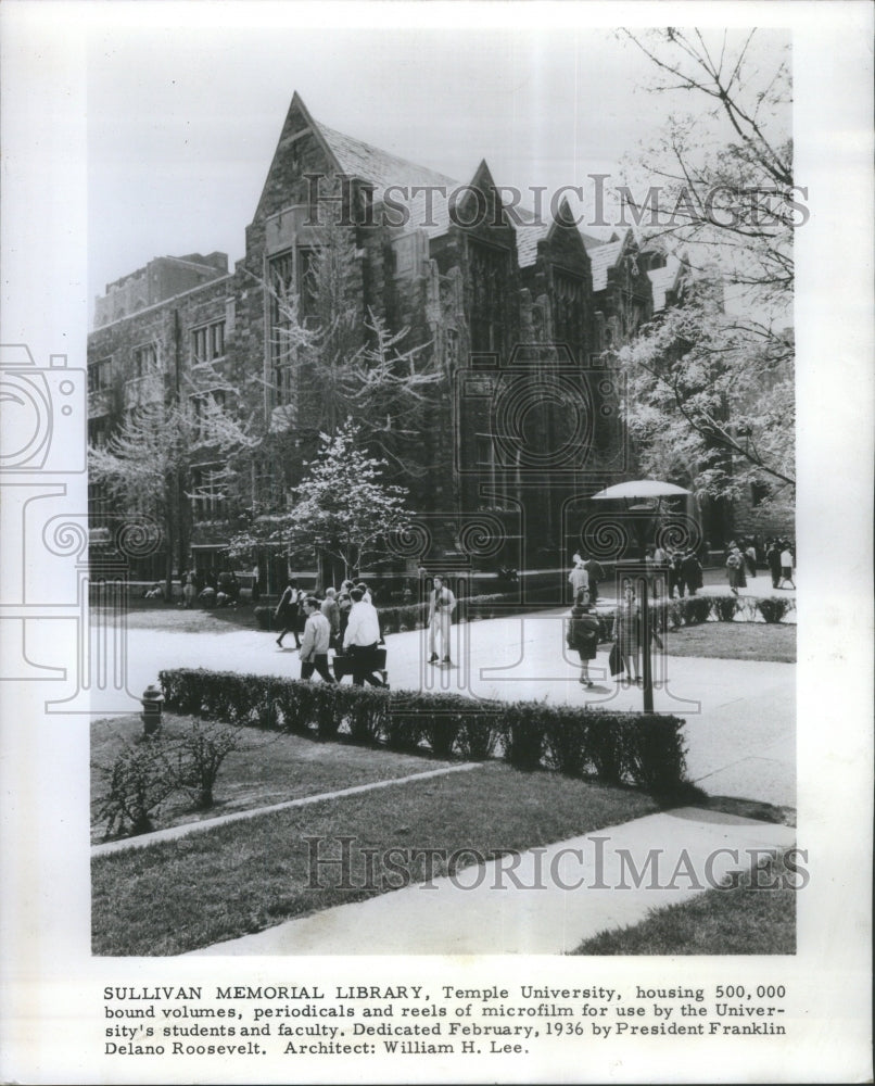 1985 Sullivan memorial Library Temple Reel - Historic Images