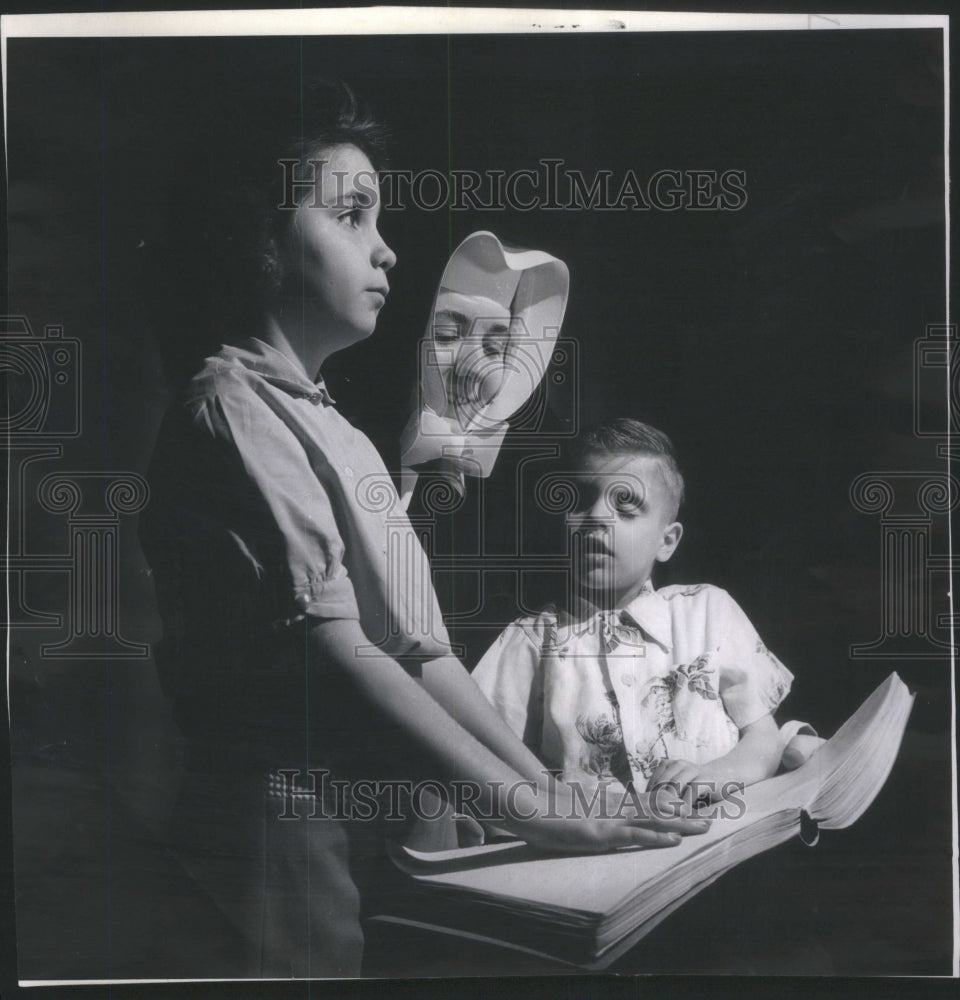 1959 Braille Skills Sister Rosaria Mullen-Historic Images