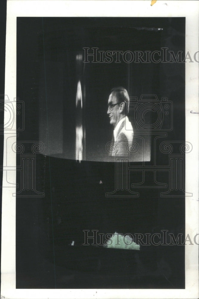 1977 Mike Royko Mischief Perry Straitlaced - Historic Images