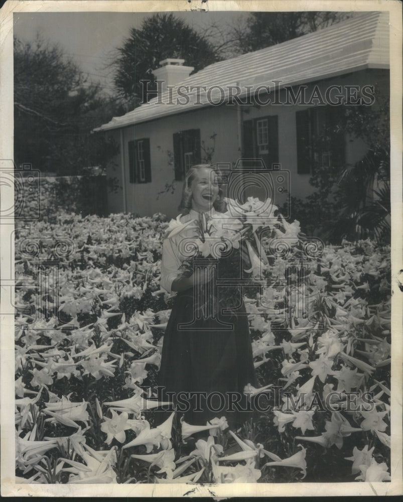 1961 Press Photo Bermuda s in Easter - RRU70697 - Historic Images