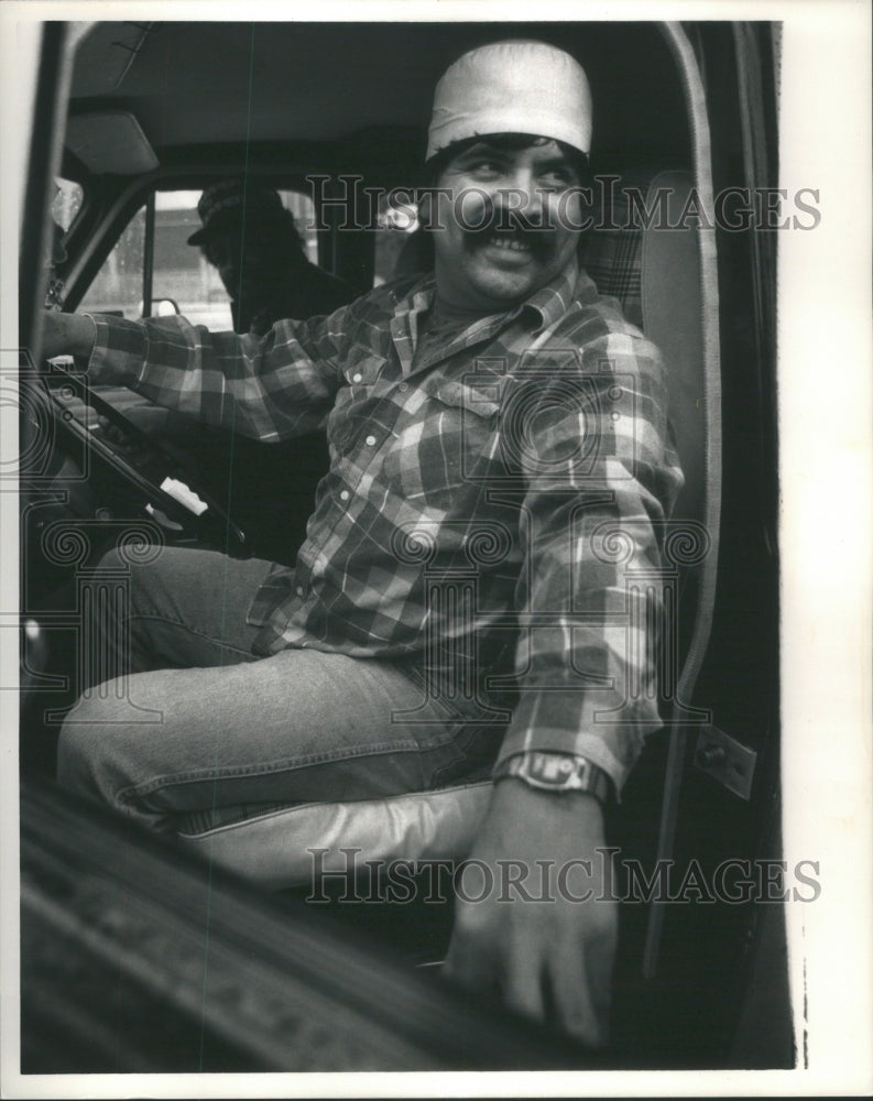 1988 Benny Torres Chrysler Plant Kenosha  - Historic Images