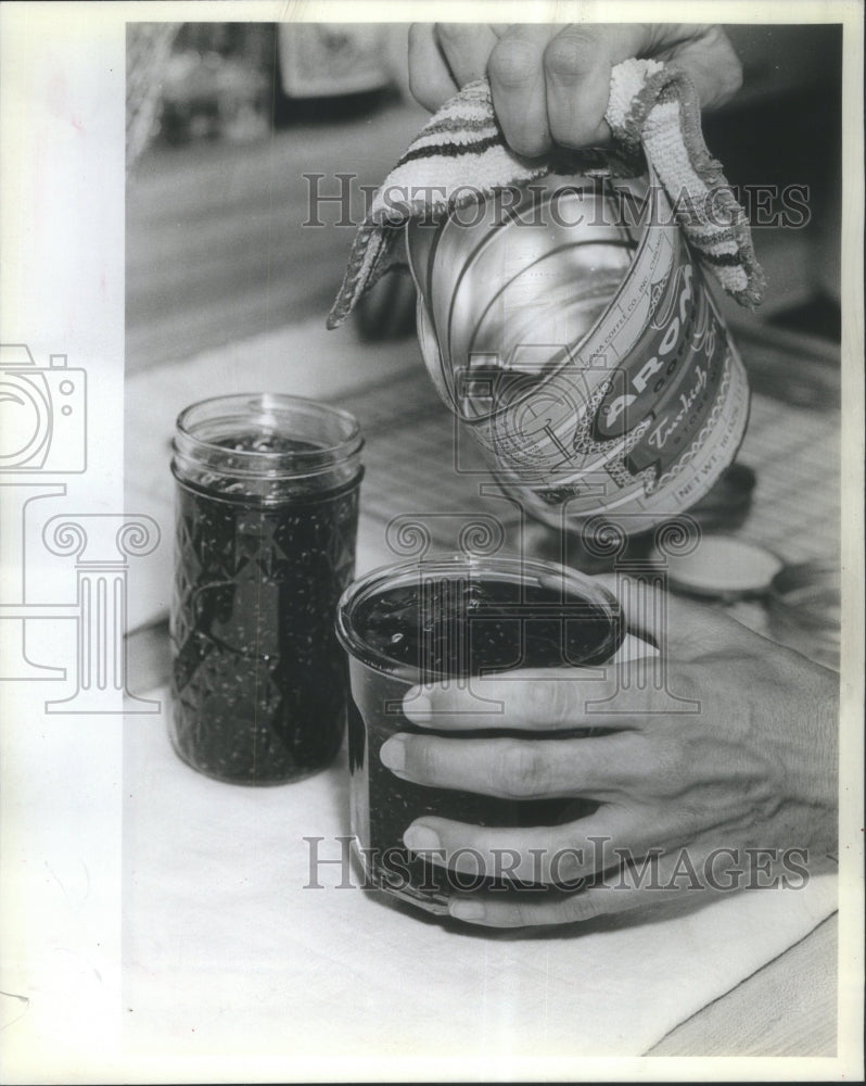 1982 Paraffin Poured Jar Jam Seal-Historic Images