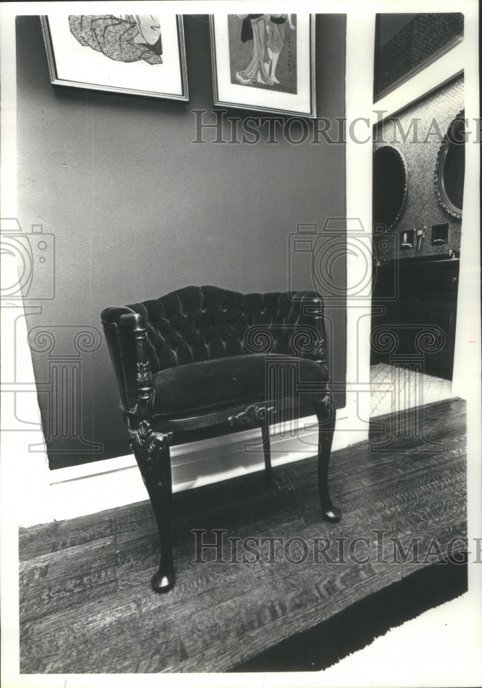 1978 Press Photo Slipper Chair - RRU71401 - Historic Images