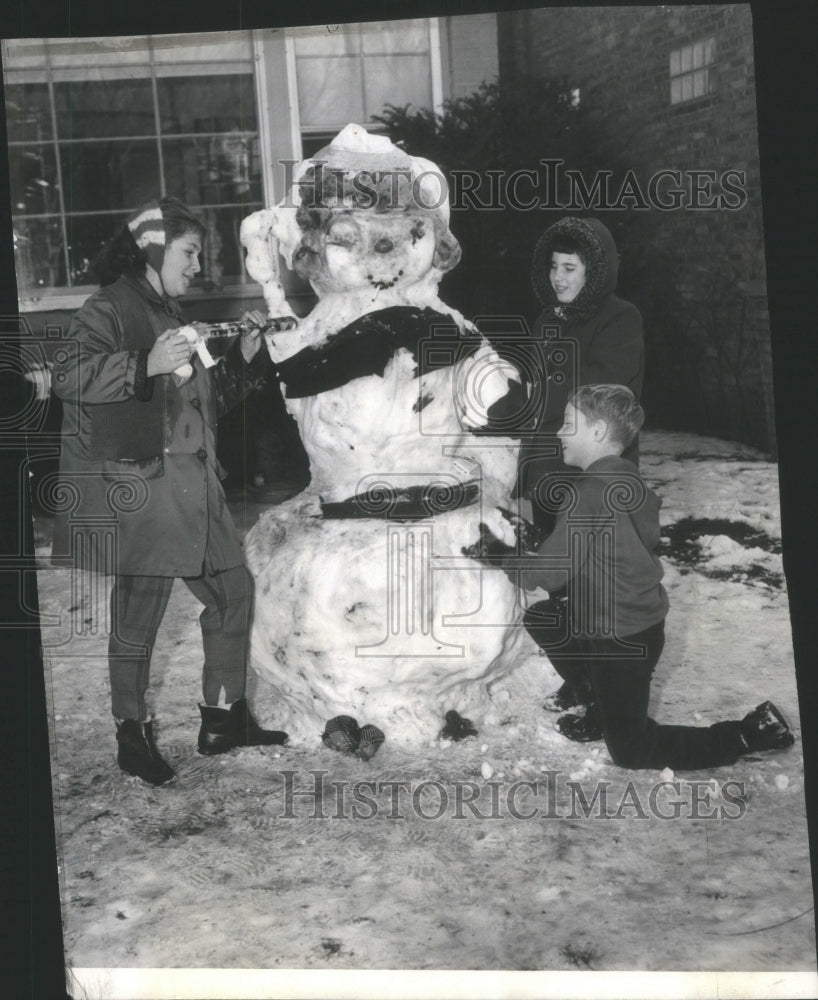 1960 Snowgirl Gets BikiniW Chase Bikini  - Historic Images