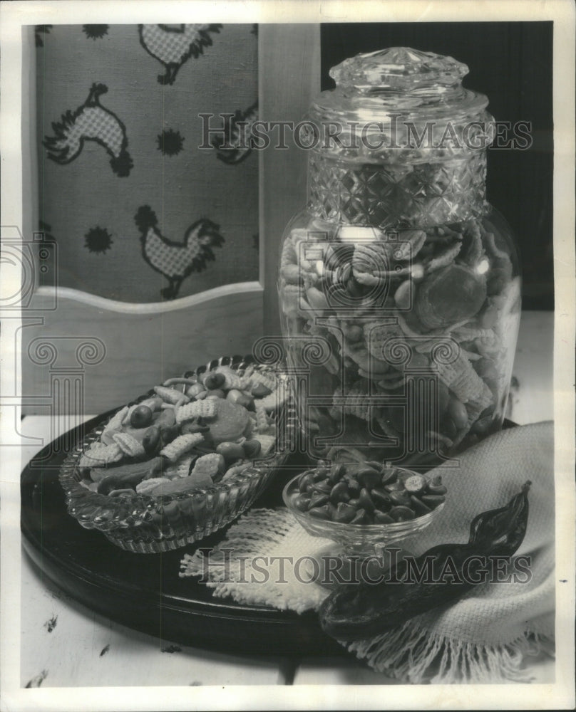 1973 Snack Food Calories Carob Nuggets Nuts - Historic Images