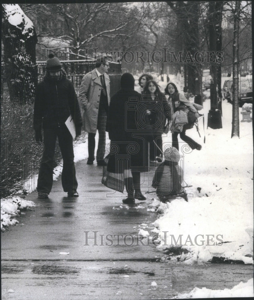 1974 Chicago Snow Weather-Historic Images