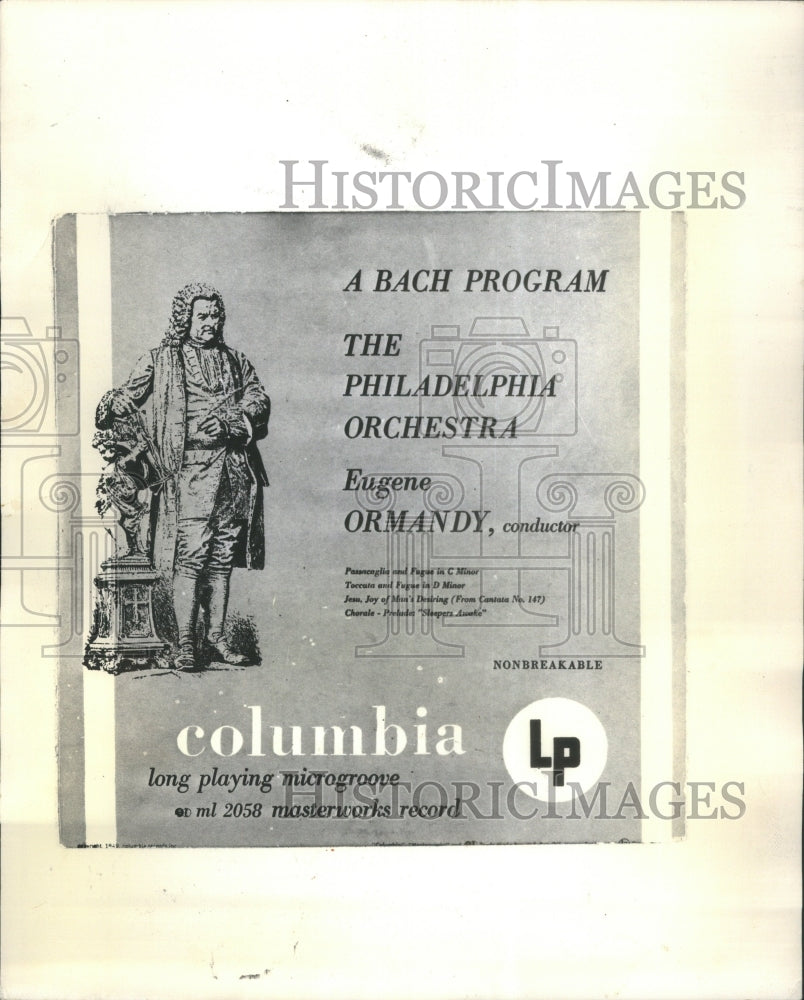 1964 Press Photo A Bach Program - RRU72453 - Historic Images