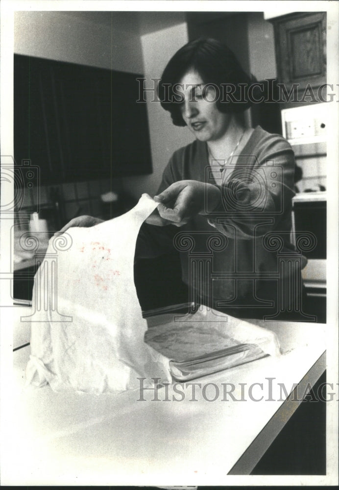 1980 Helena Pantazis Fillo Dough Baking-Historic Images