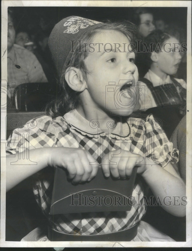 1957 Shriners Circus Kathleen DeMarco Screa - Historic Images