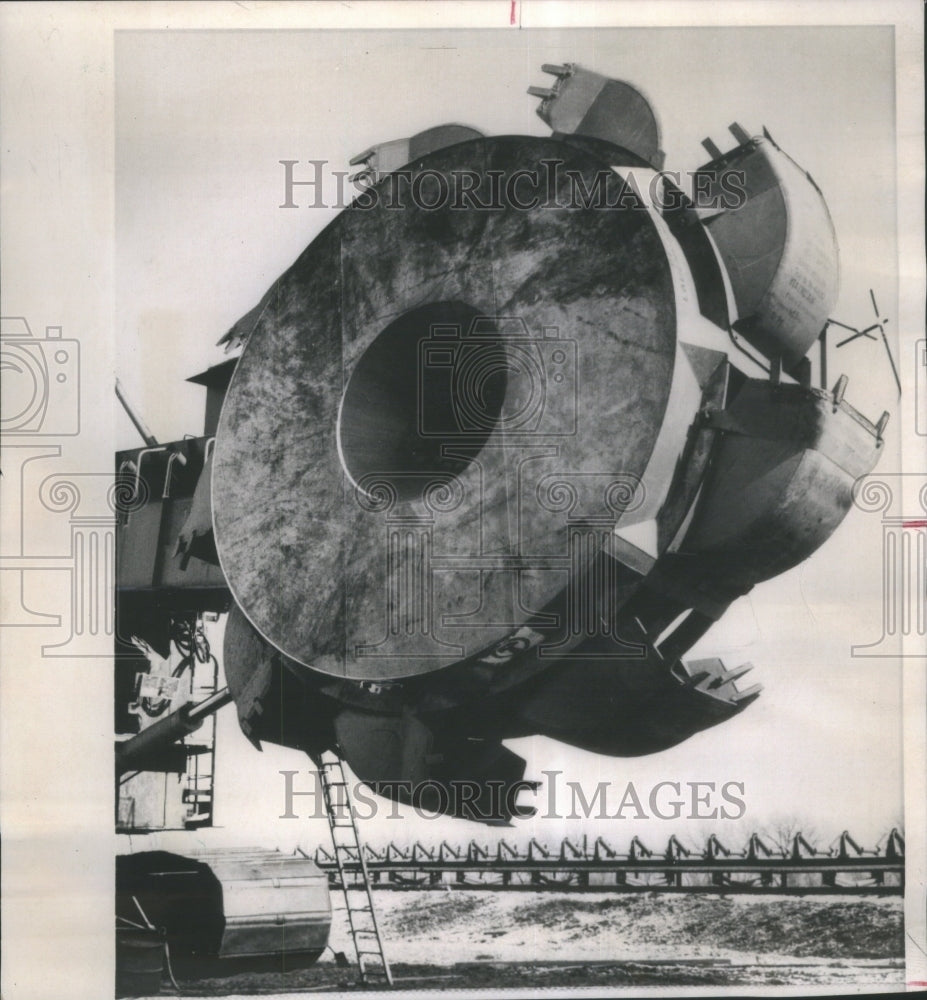 1966 Press Photo Trux Tracer Coal Giant machine capable - Historic Images