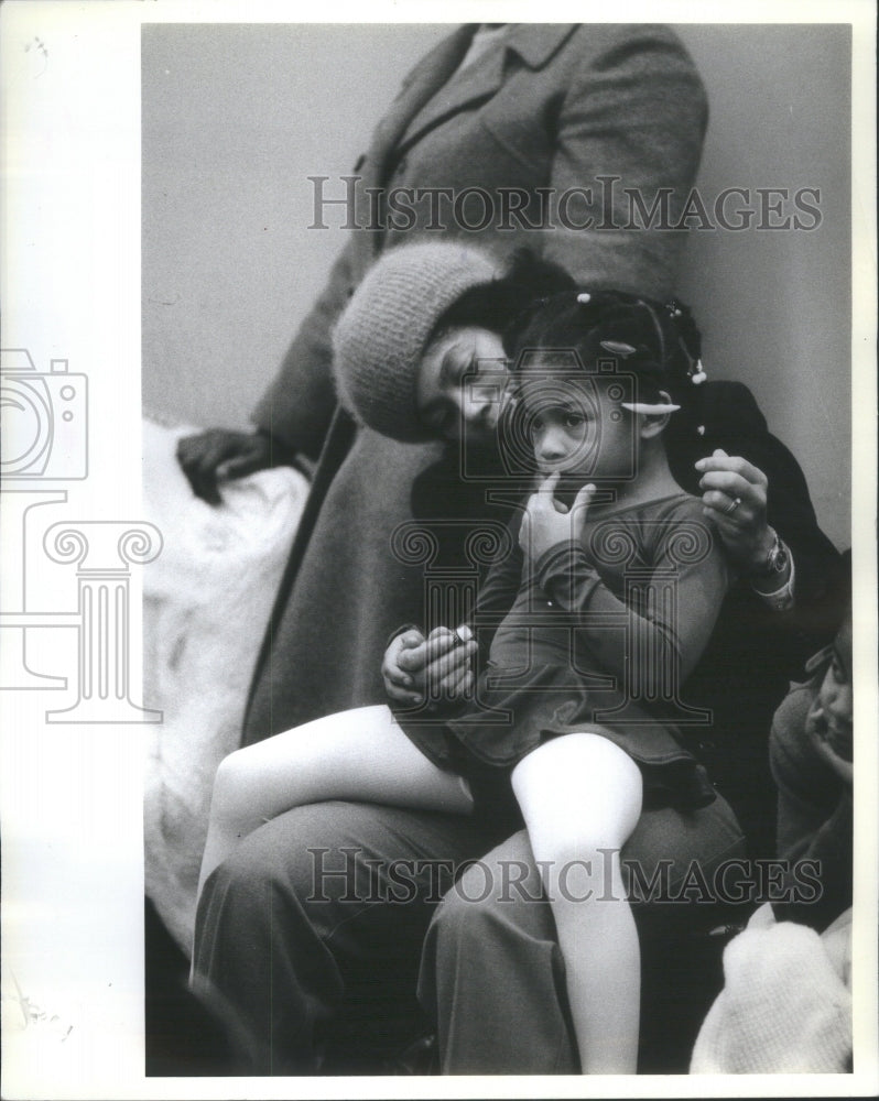 1982 Press Photo Sandra Barnes Shaina Porgy Bess Aud. - Historic Images