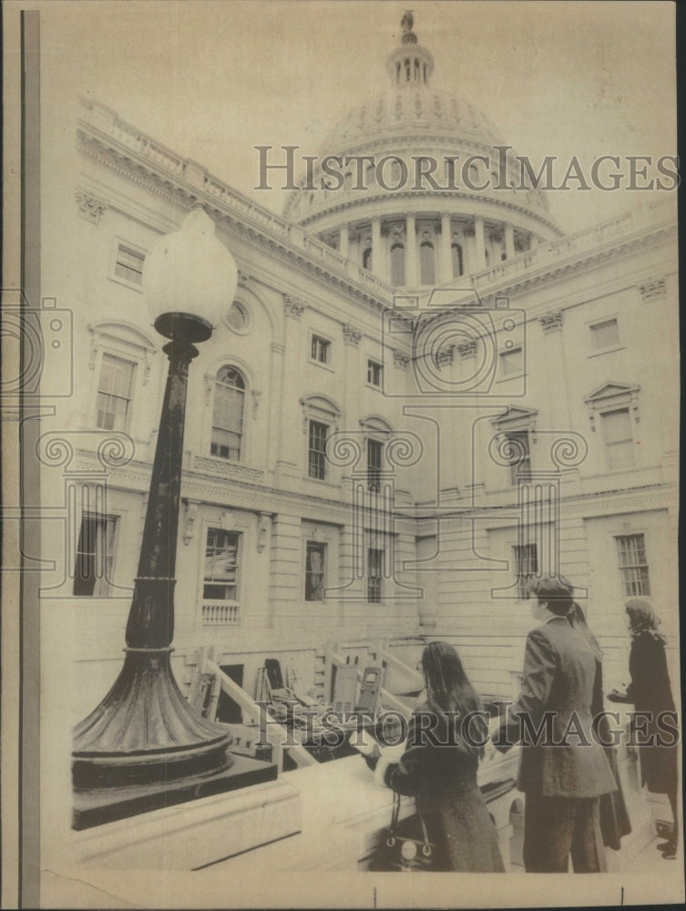 1971 U.S. Capitol Damaged By Bombing - Historic Images