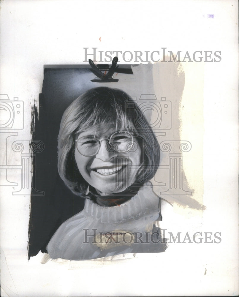 1975 Press Photo John Denver American Singer Activist - Historic Images