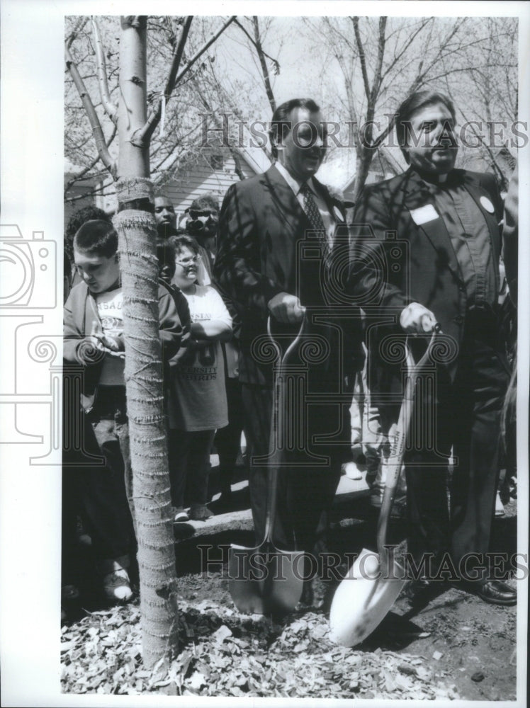 1993 Mayor Dailey/Pastor Puchenski/Chicago - Historic Images