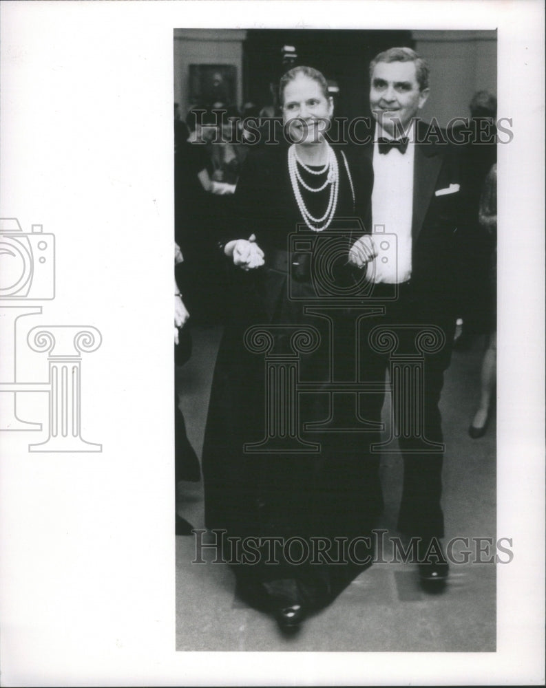 1990 Press Photo Carolyn and Aubrey Kaplan - RRU73889 - Historic Images