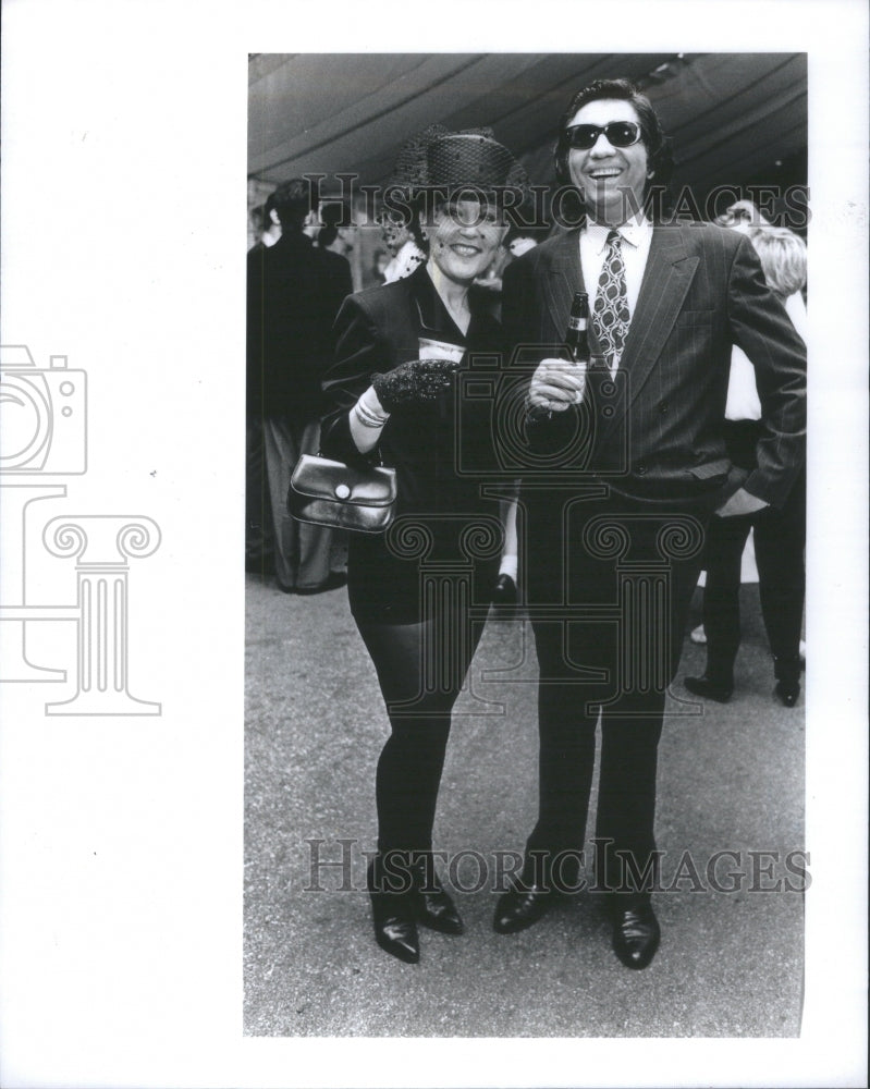 1990 Press Photo People Oak Fashion Show - RRU74013 - Historic Images