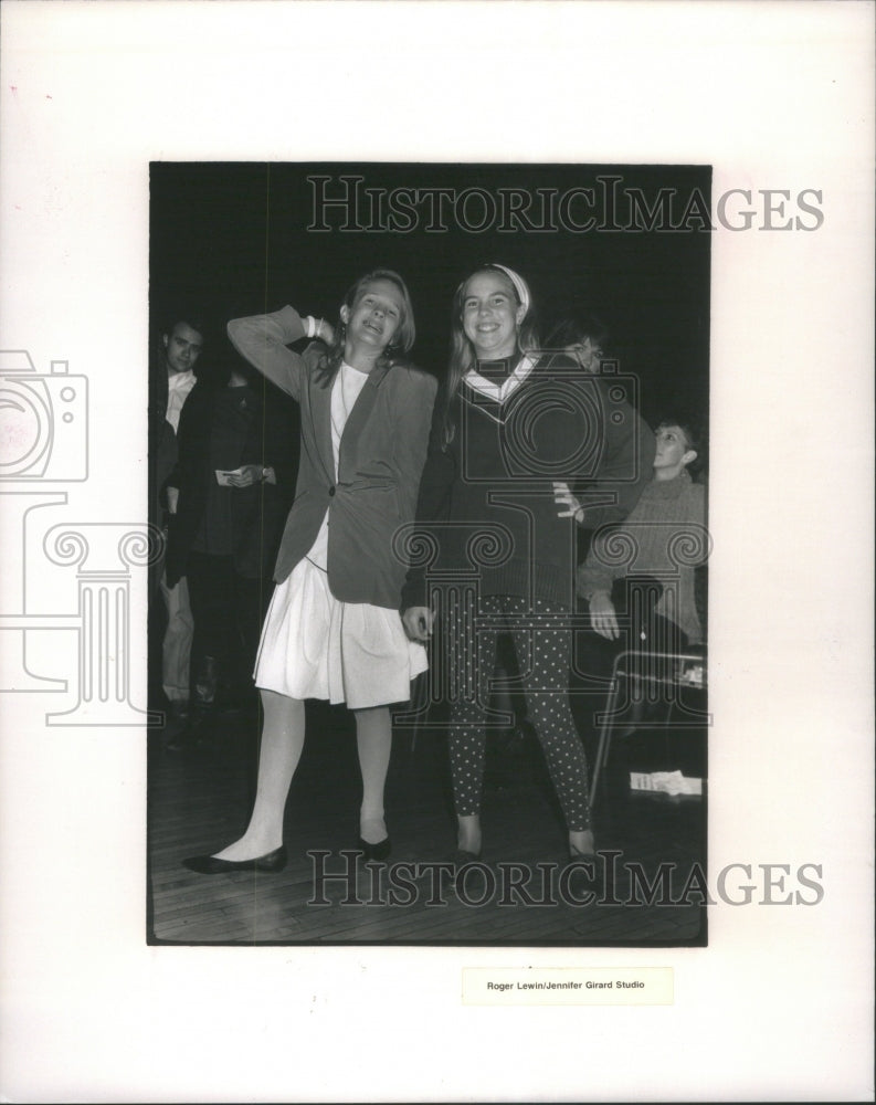 1991 Katie Koranda Jennifer Martin Crowd-Historic Images