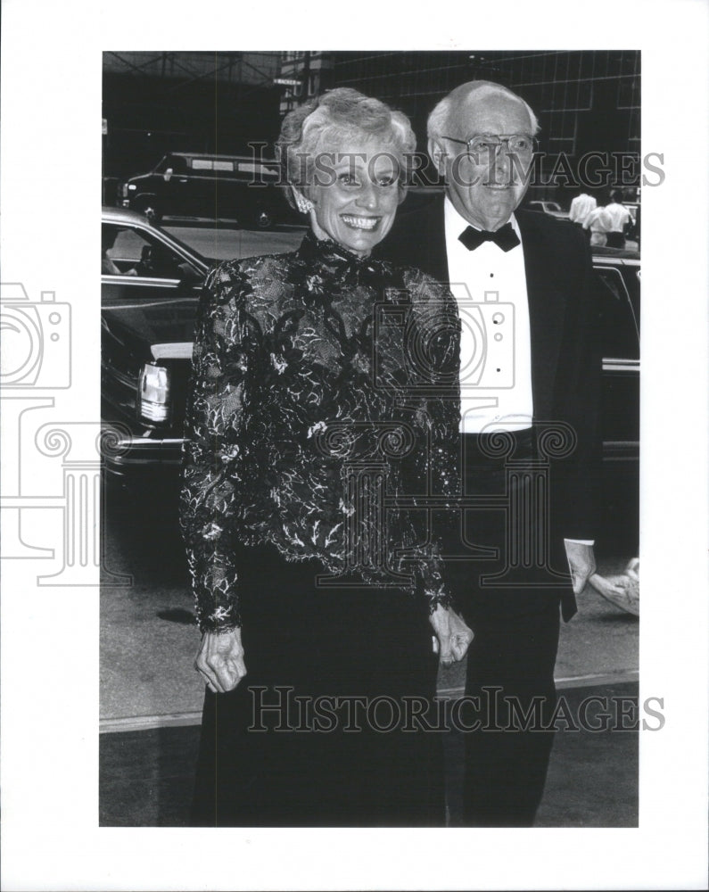 1990 Press Photo Civic Opera House Barbara Jim Bere - RRU74105 - Historic Images