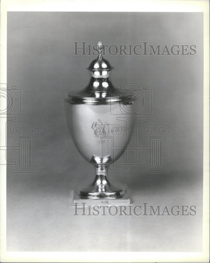 1990, Sterling Silver Sugar Urn - RRU74125 - Historic Images