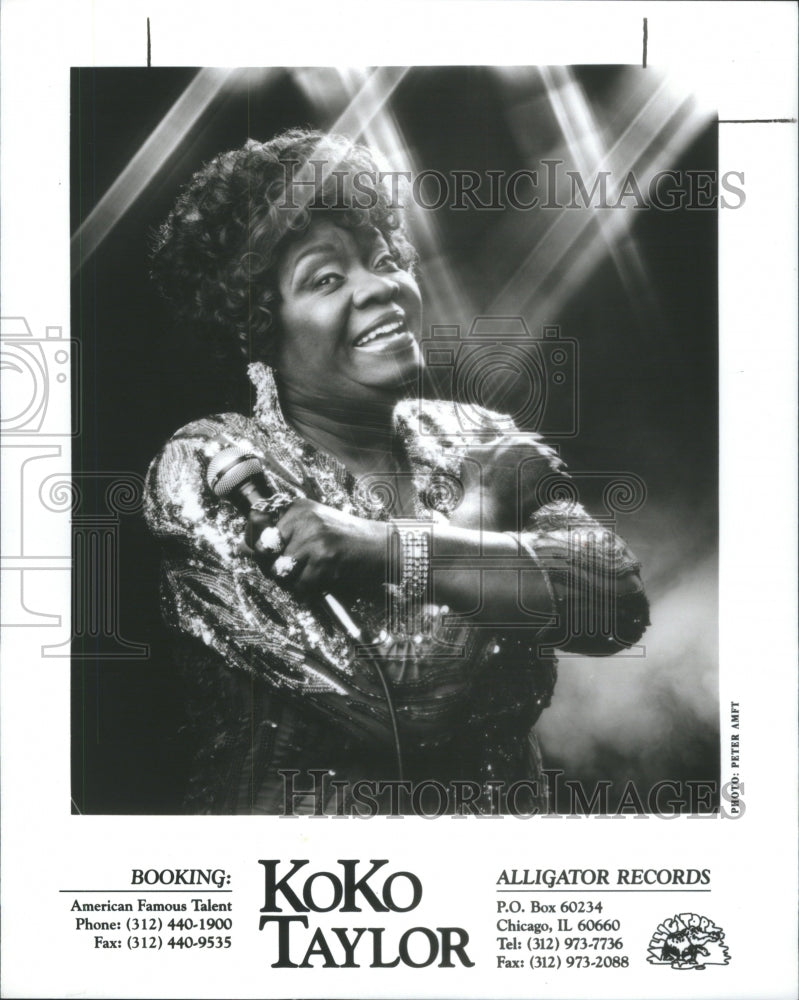 1994 Koko Taylor Singer American blues musi - Historic Images