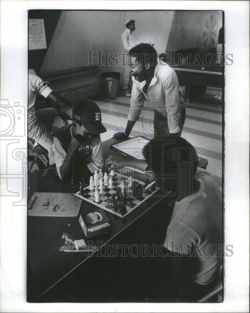 1980, Game Chess Shaw Stelon Kevin Criag - RRU74175 - Historic Images