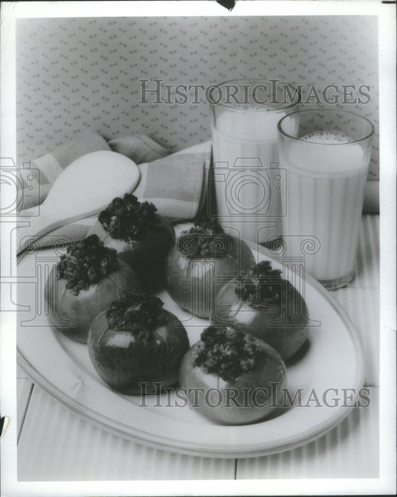 Honey Crunch Baked Apples-Historic Images