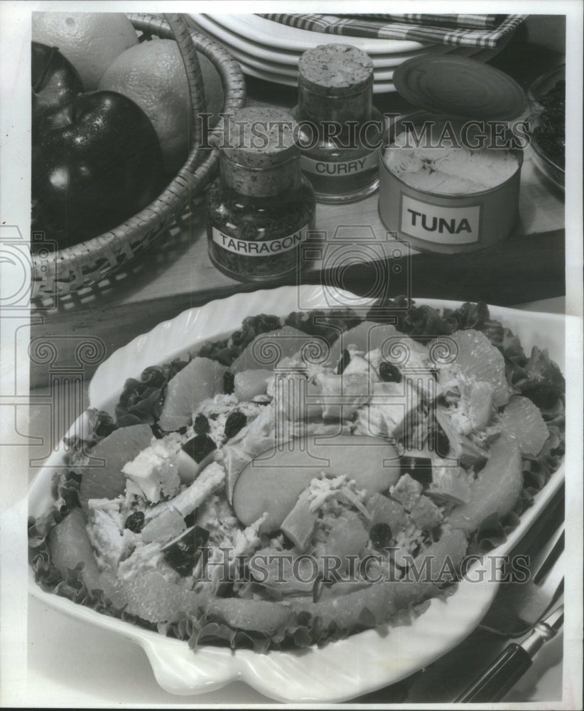 1982, Apple Tuna Salad - RRU74385 - Historic Images