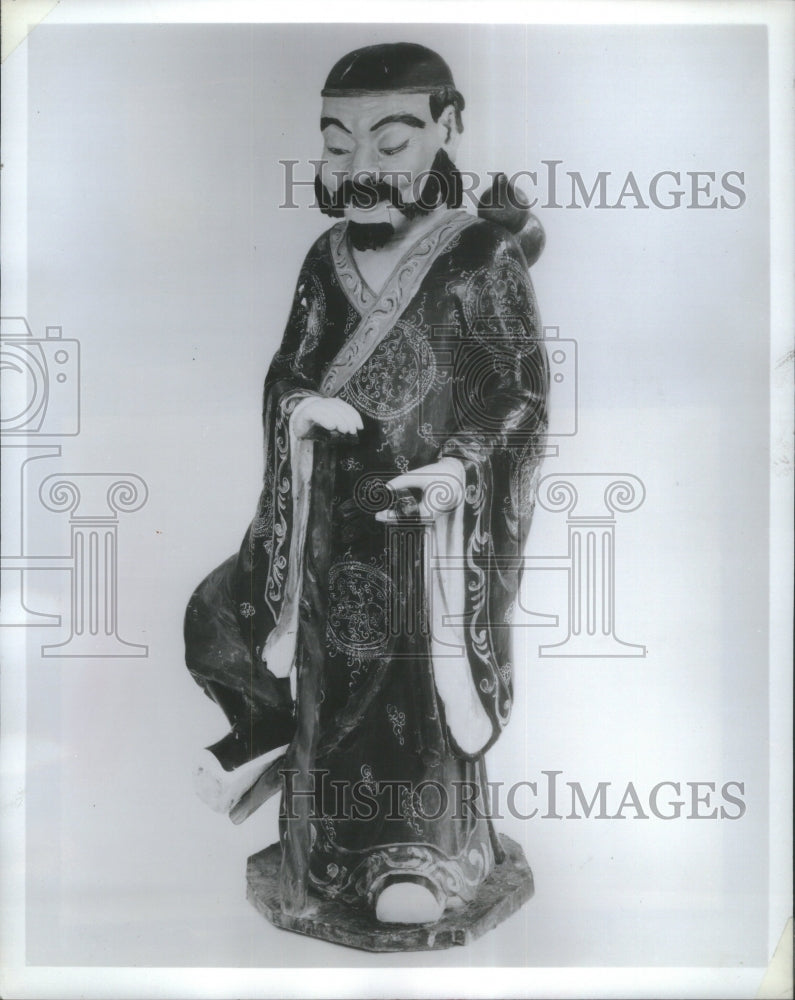 1983 19th century immortals Taoist temple  - Historic Images