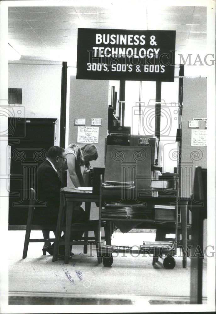 1978 Press Photo Columbus Library Chicago - RRU74861 - Historic Images