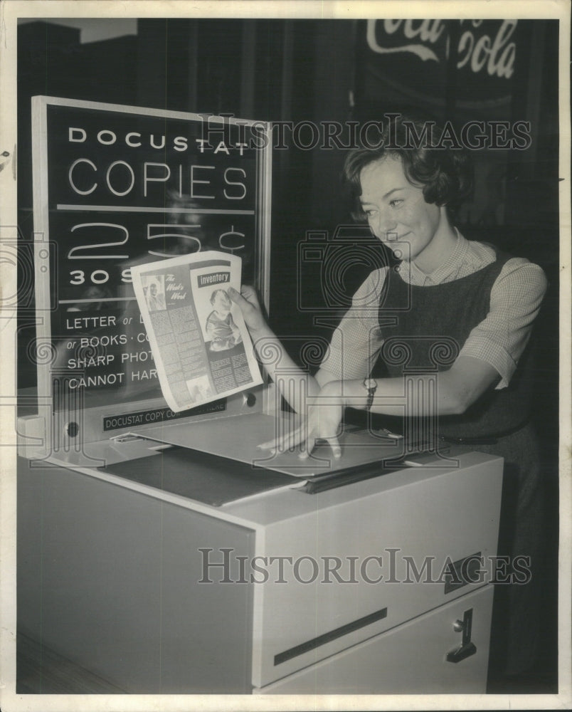 1963 Chicago Public Library Copy Machine-Historic Images