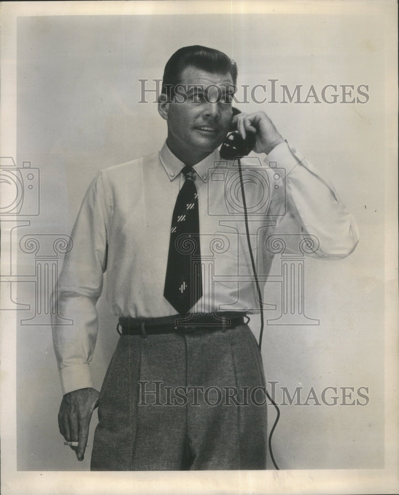 1952, Men's Button Down Short Point Collar - RRU75173 - Historic