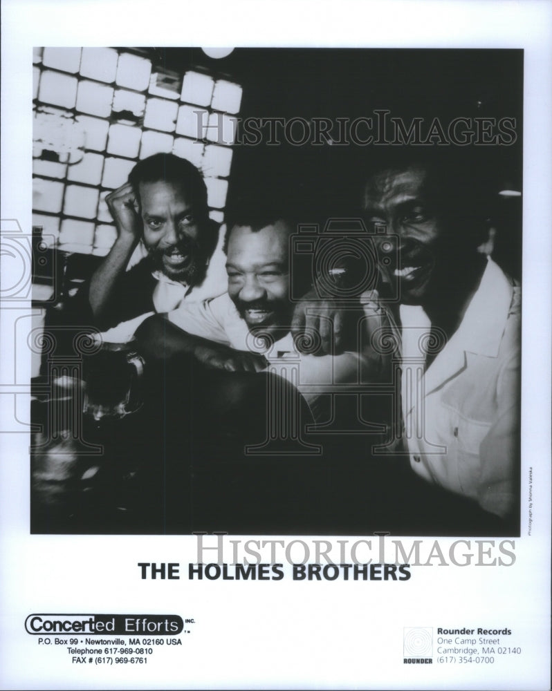 1991 The Holmes Brothers, music group  - Historic Images